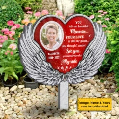 I Can't See You, But Your Love Is Still My Guide - Upload Image, Personalized Custom Acrylic Garden Stake -Pawfect House Store 7. AD 1 924e5eaf ba67 45ac b89c e4085a8274ea