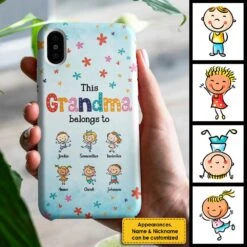 This Amazing Grandma Belongs To These Cool Kids - Gift For Mom, Grandma - Personalized Phone Case 5 This Amazing Grandma Belongs To These Cool Kids - Gift For Mom, Grandma - Personalized Phone Case -Pawfect House Store 7. AD 1 d30849cf c226 4a5f 92da 55fcfdad00bd