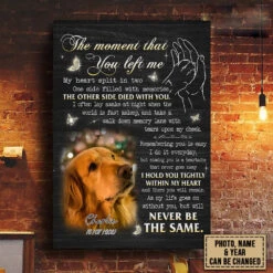 The Moment That You Left Me - My Heart Split In Two - Personalized Vertical Canvas 8 The Moment That You Left Me - My Heart Split In Two - Personalized Vertical Canvas -Pawfect House Store 7. AD 1 f6deef03 0a1d 4c8d 939c f8985c09e98c
