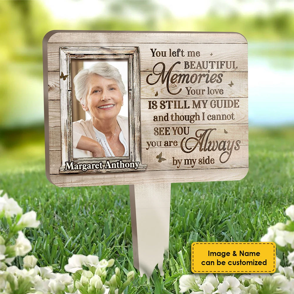I Can't See You, But You're Always By My Side - Upload Image, Personalized Custom Acrylic Garden Stake 3 I Can't See You, But You're Always By My Side - Upload Image, Personalized Custom Acrylic Garden Stake - Image 3