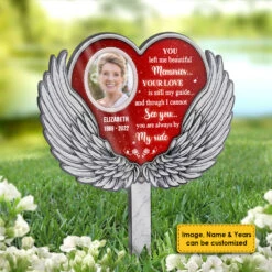 I Can't See You, But Your Love Is Still My Guide - Upload Image, Personalized Custom Acrylic Garden Stake -Pawfect House Store 7. AD 2 9f77f55b d5e7 4edf 97c7 2809938a39ed