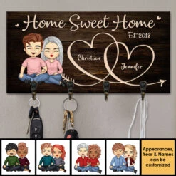 There Is No Place More Delightful Than Home - Personalized Key Hanger, Key Holder - Anniversary Gifts, Gift For Couples, Husband Wife 9 There Is No Place More Delightful Than Home - Personalized Key Hanger, Key Holder - Anniversary Gifts, Gift For Couples, Husband Wife -Pawfect House Store 7. AD 2 db8f33d9 0a11 4131 a44b 6e07e65a2d6a
