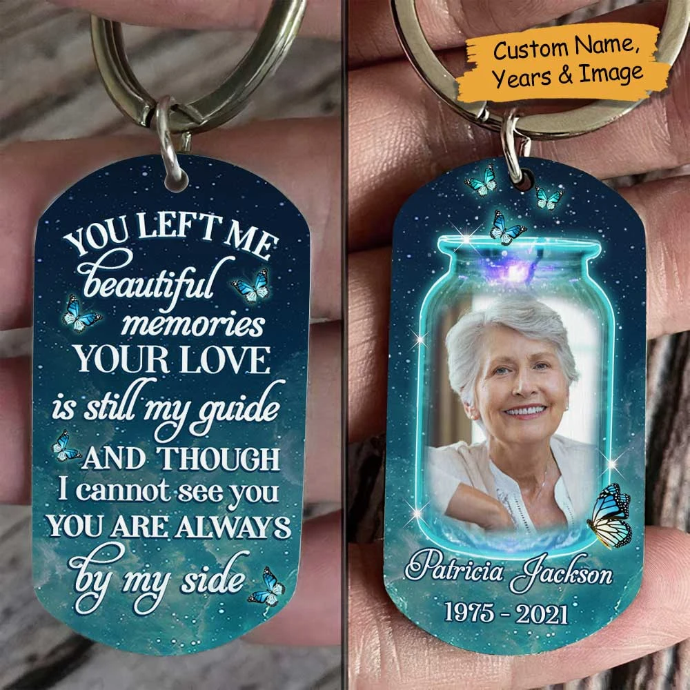 Your Love Is Still My Guide & You're Always By My Side - Upload Image, Personalized Keychain 4 Your Love Is Still My Guide & You're Always By My Side - Upload Image, Personalized Keychain - Image 4