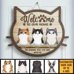 Welcome To Our Home Cat Head Shape - Personalized Shaped Door Sign 6 Welcome To Our Home Cat Head Shape - Personalized Shaped Door Sign -Pawfect House Store 7. AD3 51058c42 b6ef 4927 8f2f 5acdbf7ca053