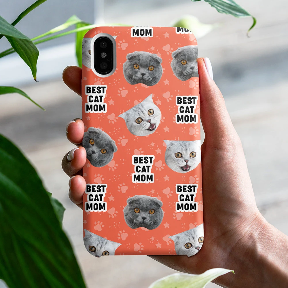 Best Cat Parents Ever - Upload Image, Gift For Pet Lovers - Personalized Phone Case 1 Best Cat Parents Ever - Upload Image, Gift For Pet Lovers - Personalized Phone Case
