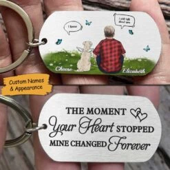 My Heart Changed Forever - Personalized Keychain - Gift For Pet Lovers -Pawfect House Store 7. AD 59180dbb 3899 45dc 83b5 6ea0f705d490