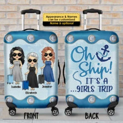 It's A Girls Trip - Personalized Luggage Cover -Pawfect House Store 7. AD a1f7b6dd e752 4f4f 9f83 be31526df6ca