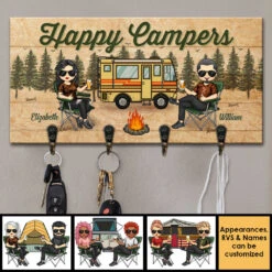Camping Partners For Life - Personalized Key Hanger, Key Holder - Gift For Camping Couples, Husband Wife 5 Camping Partners For Life - Personalized Key Hanger, Key Holder - Gift For Camping Couples, Husband Wife -Pawfect House Store 7. AD d1cda203 4480 441b bff3 759930b559d8