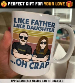 Father And Daughter, The Legend And The Legacy - Personalized Mug 6 Father And Daughter, The Legend And The Legacy - Personalized Mug -Pawfect House Store 7.AD1 34bfd42c 0661 4bd5 897e d0fb658e2380