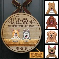Welcome Hope You Like Peeking Dogs - Funny Personalized Dog Door Sign 11 Welcome Hope You Like Peeking Dogs - Funny Personalized Dog Door Sign -Pawfect House Store 7.AD1 40c5c5af 2e01 4fdc b534 6312afb1352c