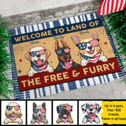 Land Of The Free & Furry - 4th Of July Funny Personalized Pet Decorative Mat (Cat & Dog) 6 Land Of The Free & Furry - 4th Of July Funny Personalized Pet Decorative Mat (Cat & Dog) -Pawfect House Store 7.AD1 5439ed3d 7763 4c2a 9e5a a8938bcf39d2