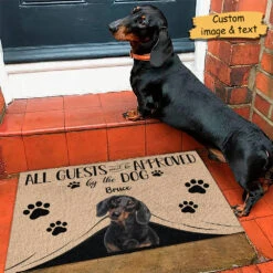 Upload Image All Guests Must Be Approved By The Dog - Funny Personalized Decorative Mat 11 Upload Image All Guests Must Be Approved By The Dog - Funny Personalized Decorative Mat -Pawfect House Store 7.AD1 88379b09 c046 4ebb a6ff 3adc2440e0b7