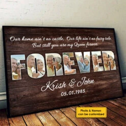 You Are My Queen Forever - Upload Image, Personalized Horizontal Poster 13 You Are My Queen Forever - Upload Image, Personalized Horizontal Poster -Pawfect House Store 7.AD2 1ac7e304 4cdd 4ada 9392 685670de9a12