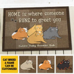 Where Someone Runs To Greet You - Personalized Decorative Mat - Gift For Pet Lovers 9 Where Someone Runs To Greet You - Personalized Decorative Mat - Gift For Pet Lovers -Pawfect House Store 7.AD 03af10ff 82de 4141 979e 2762200d3ec8