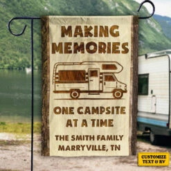 Making Memories Campsite At A Time - Personalized Flag - Gift For Camping Lovers 5 Making Memories Campsite At A Time - Personalized Flag - Gift For Camping Lovers -Pawfect House Store 7.AD 64c22458 a581 4d55 a8e2 a617076c68b1