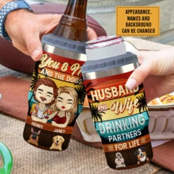 Husband Wife & Our Dogs - Personalized Can Cooler - Gift For Couples, Husband Wife 7 Husband Wife & Our Dogs - Personalized Can Cooler - Gift For Couples, Husband Wife -Pawfect House Store 7.AD 656f6480 1f81 43fc a202 3e2758859462