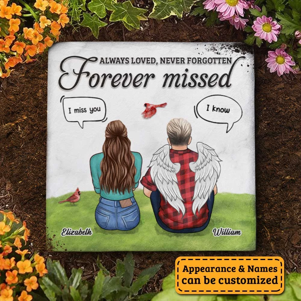 You're Forever Missed - Personalized Memorial Stone, Human Grave Marker - Memorial Gift, Sympathy Gift 3 You're Forever Missed - Personalized Memorial Stone, Human Grave Marker - Memorial Gift, Sympathy Gift - Image 3