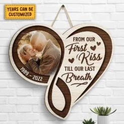 We're Predestined To Meet Each Other - Personalized Shaped Wood Sign - Upload Image, Gift For Couples, Husband Wife -Pawfect House Store 7.AD 8a64ce76 6da8 4fe9 b745 3f8949170831