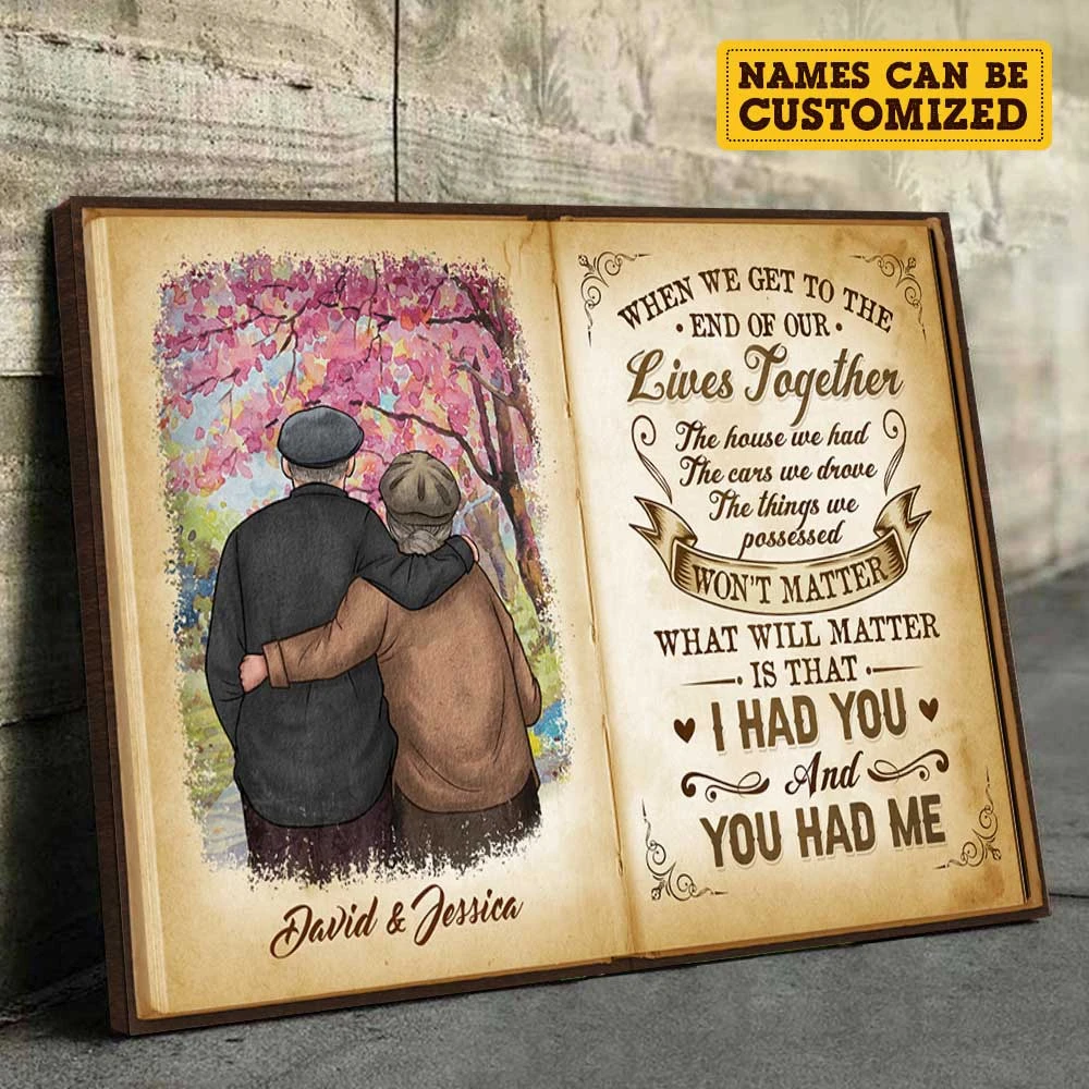 Staying Together Is The Only Precious Thing - Personalized Horizontal Canvas - Gift For Couples, Husband Wife 3 Staying Together Is The Only Precious Thing - Personalized Horizontal Canvas - Gift For Couples, Husband Wife - Image 3