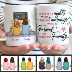 Bestie - Friends That Turned Into Family - Personalized Mug 7 Bestie - Friends That Turned Into Family - Personalized Mug -Pawfect House Store 7.AD 97420ba7 89e0 4bf9 8da8 0d229ad32c04