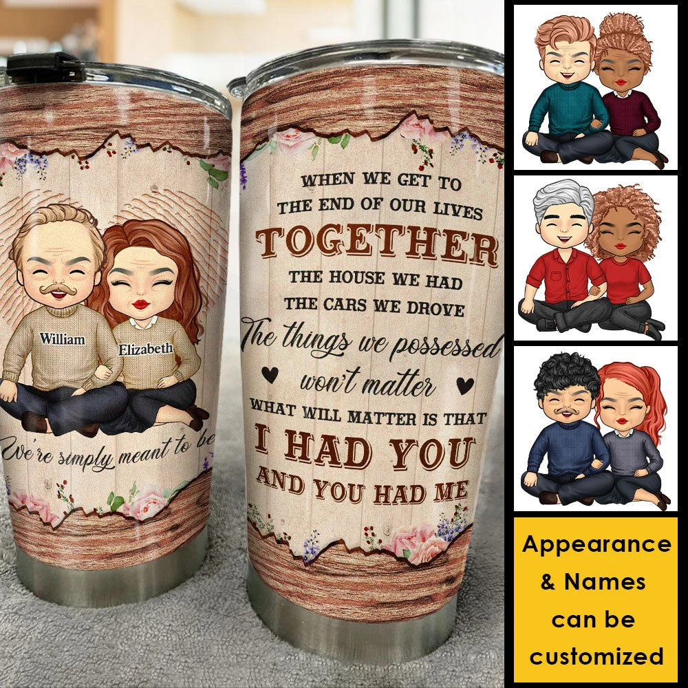 The Cars We Drove Won't Matter - Personalized Tumbler - Gift For Couples, Husband Wife 3 The Cars We Drove Won't Matter - Personalized Tumbler - Gift For Couples, Husband Wife - Image 3