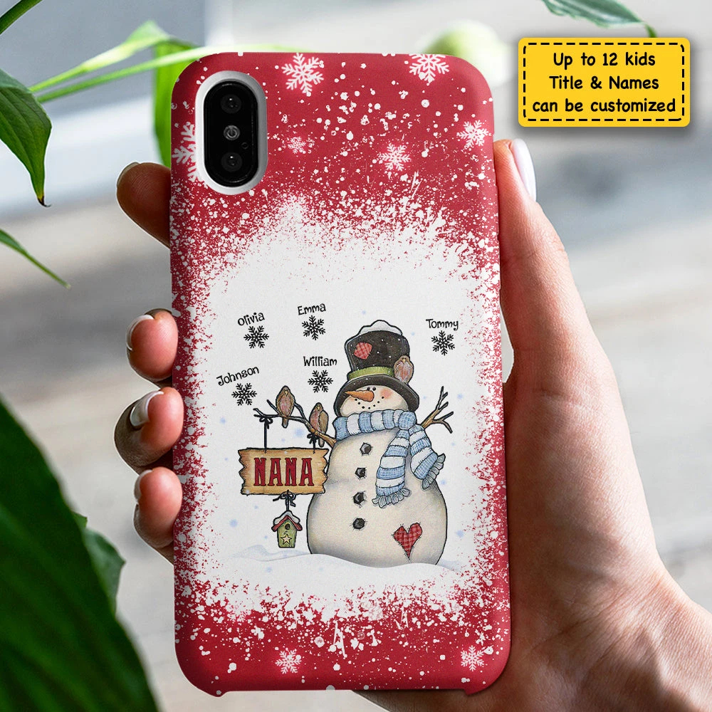 Happiness Is Being A Nana - Gift For Mom, Grandma - Personalized Phone Case 3 Happiness Is Being A Nana - Gift For Mom, Grandma - Personalized Phone Case - Image 3