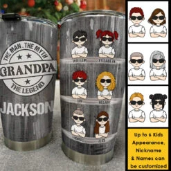 Grandpa, The Man, The Myth, The Legend - Gift For Dad, Grandpa - Personalized Tumbler 5 Grandpa, The Man, The Myth, The Legend - Gift For Dad, Grandpa - Personalized Tumbler -Pawfect House Store 7.AD b0f6be5b 5e2e 4b5d a24e d16abe03702d