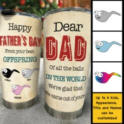 From Your Best Offspring - Personalized Tumbler - Gift For Dad, Gift For Father's Day -Pawfect House Store 7.AD c0e214f1 51bd 4b0c 9ca4 d8be6c2047b0