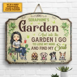 Into The Garden I Find My Soul - Personalized Shaped Wood Sign - Gift For Gardening Lovers 5 Into The Garden I Find My Soul - Personalized Shaped Wood Sign - Gift For Gardening Lovers -Pawfect House Store 7.AD cc5e7b8c 8da7 43fa 9846 d62de28880c7