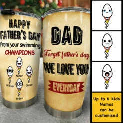 Dear Dad We Love You Everyday - Personalized Tumbler - Gift For Dad, Gift For Father's Day -Pawfect House Store 7.AD d68752b3 7e22 4286 8e36 100a637c90a5