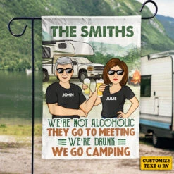 We're Drunk We Go Camping - Personalized Flag - Gift For Camping Lovers 5 We're Drunk We Go Camping - Personalized Flag - Gift For Camping Lovers -Pawfect House Store 7.AD dfb1f125 8163 4962 b000 c350b7d5c25d