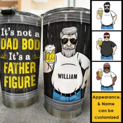 It's Not A Dad Bod But A Father Figure - Gift For Dad, Grandpa - Personalized Tumbler 5 It's Not A Dad Bod But A Father Figure - Gift For Dad, Grandpa - Personalized Tumbler -Pawfect House Store 7.AD e5a65644 3382 48c3 8a9c 9abbae01054a