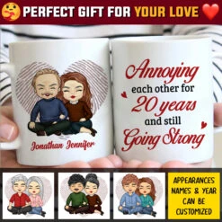 Annoying Each Other For So Many Years & Still Going Strong - Gift For Couples, Personalized Mug -Pawfect House Store 7.AD f92f34bb 5b87 4bf7 a562 127eadc6b389