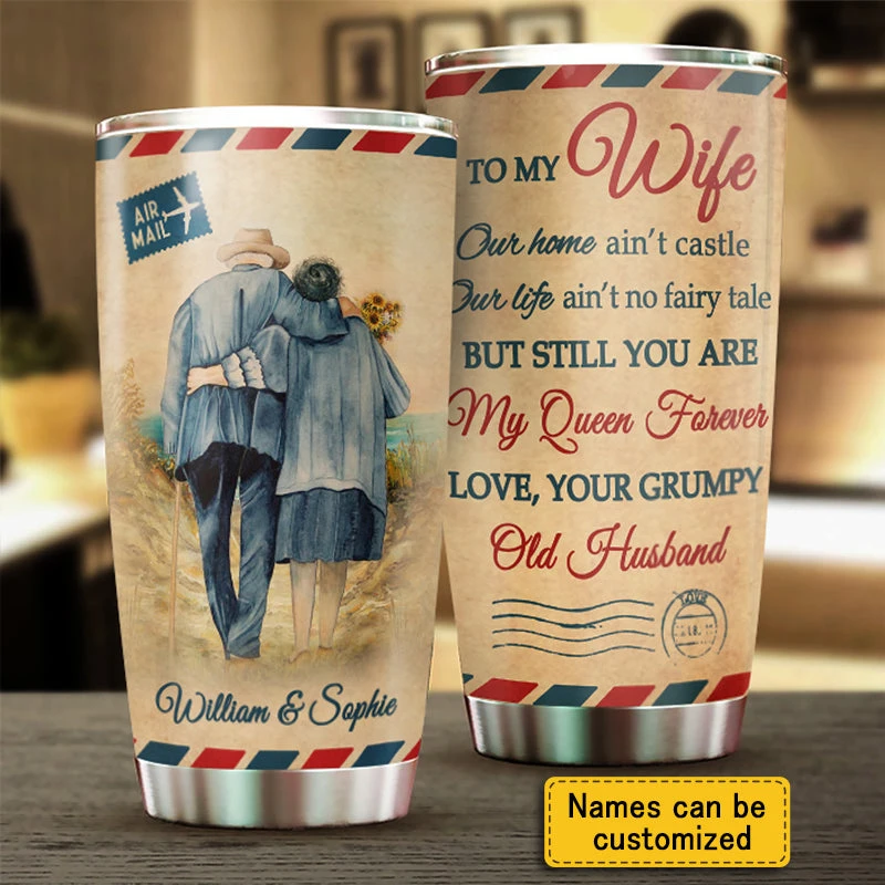 Still You Are My Queen - Personalized Tumbler 1 Still You Are My Queen - Personalized Tumbler