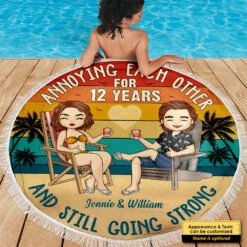 Still Going Strong - Personalized Round Beach Towel - Gift For Couples, Husband Wife 6 Still Going Strong - Personalized Round Beach Towel - Gift For Couples, Husband Wife -Pawfect House Store 7.ad1 4df4aef8 9e5f 4b9a 85e5 f21c7d7bd162