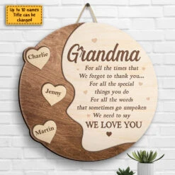 We Need To Say We Love You - Gift For Mom, Grandma - Personalized Shaped Wood Sign 7 We Need To Say We Love You - Gift For Mom, Grandma - Personalized Shaped Wood Sign -Pawfect House Store 7.ad2 7161fbf0 c933 4b25 be87 d5ed5b37acf0