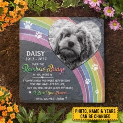 You May Have Left My Life, But You'll Never Leave My Heart - Personalized Memorial Stone, Pet Grave Marker - Upload Image, Memorial Gift, Sympathy Gift 6 You May Have Left My Life, But You'll Never Leave My Heart - Personalized Memorial Stone, Pet Grave Marker - Upload Image, Memorial Gift, Sympathy Gift -Pawfect House Store 7.ad2 c56c7196 56c8 4bf1 b548 ba3da7c4a623