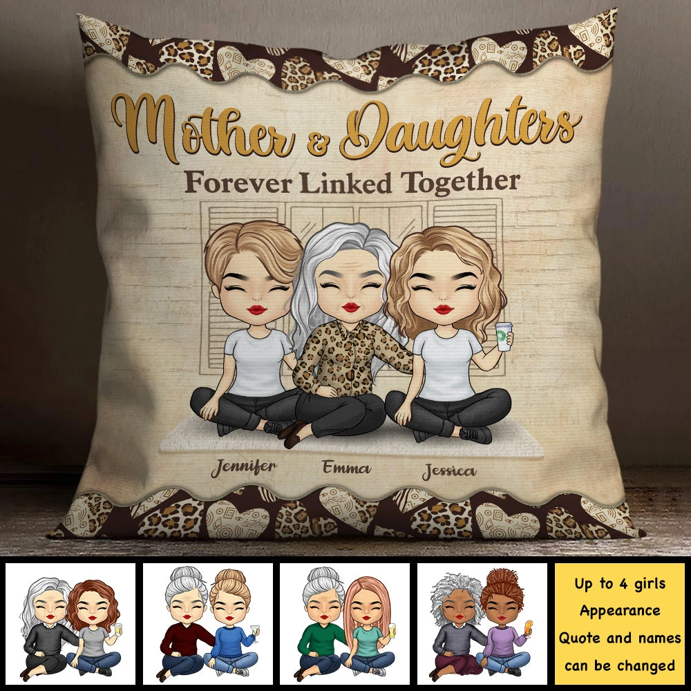 We Love You To The Moon And Back - Gift For Mom, Personalized Pillow (Insert Included) 4 We Love You To The Moon And Back - Gift For Mom, Personalized Pillow (Insert Included) - Image 4