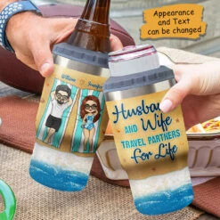 Travel Partners For Life - Personalized Can Cooler - Gift For Couples, Husband Wife 7 Travel Partners For Life - Personalized Can Cooler - Gift For Couples, Husband Wife -Pawfect House Store 7.ad 2ec09bb1 c52b 40f1 a0cc 5861d907b14c
