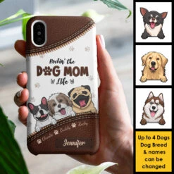 Rocking The Dog Mom Life - Gift For Dog Mom, Personalized Phone Case 5 Rocking The Dog Mom Life - Gift For Dog Mom, Personalized Phone Case -Pawfect House Store 7.ad 3bcb1f42 9a5c 4d76 b23c ff4aa204fd42