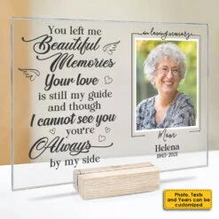 You Left Me Beautiful Memories - Upload Image, Personalized Acrylic Plaque 10 You Left Me Beautiful Memories - Upload Image, Personalized Acrylic Plaque -Pawfect House Store 7.ad 4372c773 4ac1 426d 897b fc604b631f63