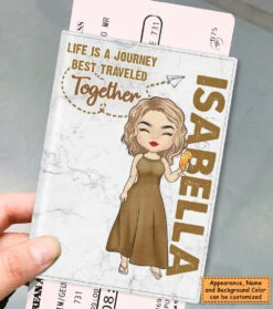 Life Is A Journey - Personalized Passport Cover, Passport Holder - Gift For Travel Lovers 8 Life Is A Journey - Personalized Passport Cover, Passport Holder - Gift For Travel Lovers -Pawfect House Store 7.ad 888b04b8 5639 42e4 a9f8 aecce58c7511