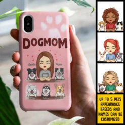 All My Kids Have Paws - Gift For Dog Mom, Cat Mom - Personalized Phone Case -Pawfect House Store 7.ad c4a35da1 2a99 4098 bcd4 e8b504206720