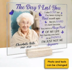 I'm Just Not Me Anymore - Personalized Acrylic Plaque - Upload Image, Memorial Gift, Sympathy Gift 9 I'm Just Not Me Anymore - Personalized Acrylic Plaque - Upload Image, Memorial Gift, Sympathy Gift -Pawfect House Store 7.ad c9e200c2 ad8b 40a8 b37e 90df582303f2