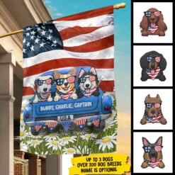 Happy Independence Day For Dogs - 4th Of July Decoration - Personalized Dog Flag 5 Happy Independence Day For Dogs - 4th Of July Decoration - Personalized Dog Flag -Pawfect House Store 7.ads1 2aac11b3 d873 4164 9dcd daf1c39d09fe
