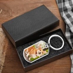 Custom Photo Forever My Furry Angel - Memorial Personalized Custom Keychain - Sympathy Gift For Pet Owners, Pet Lovers -Pawfect House Store 812Lp2ga7EL 5000x fe3e9c68 f6b1 48e0 8a47 8fd8327fd132 1