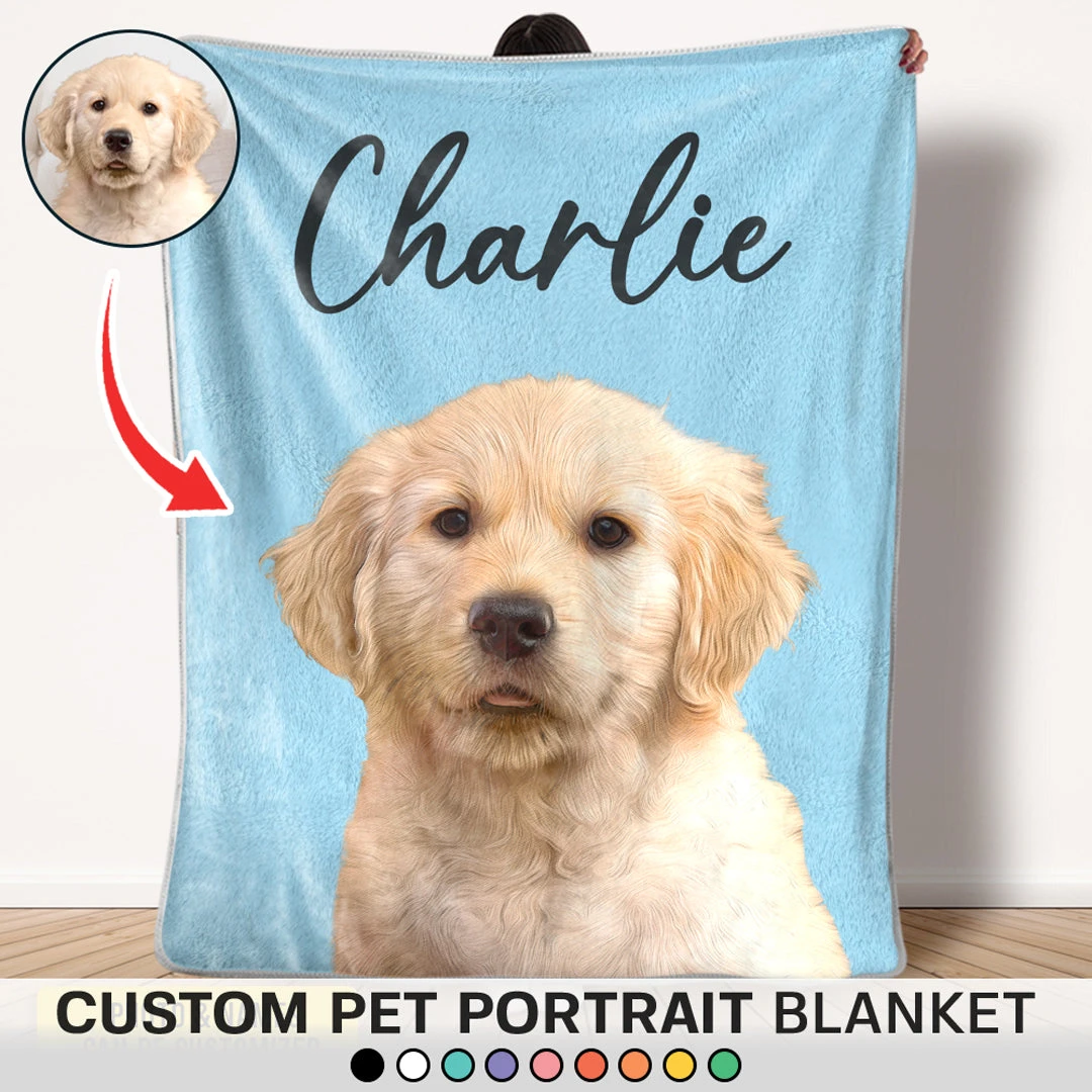 Custom Photo You Are My Sunshine - Dog & Cat Personalized Custom Blanket - Christmas Gift For Pet Owners, Pet Lovers 3 Custom Photo You Are My Sunshine - Dog & Cat Personalized Custom Blanket - Christmas Gift For Pet Owners, Pet Lovers - Image 3