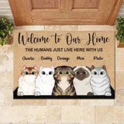 Welcome To The Pet Home - Funny Personalized Pet Decorative Mat, Doormat (Cat & Dog) (TW) 8 Welcome To The Pet Home - Funny Personalized Pet Decorative Mat, Doormat (Cat & Dog) (TW) -Pawfect House Store PD Y010 bb691157 5dfa 4720 96d0 367982b676d5