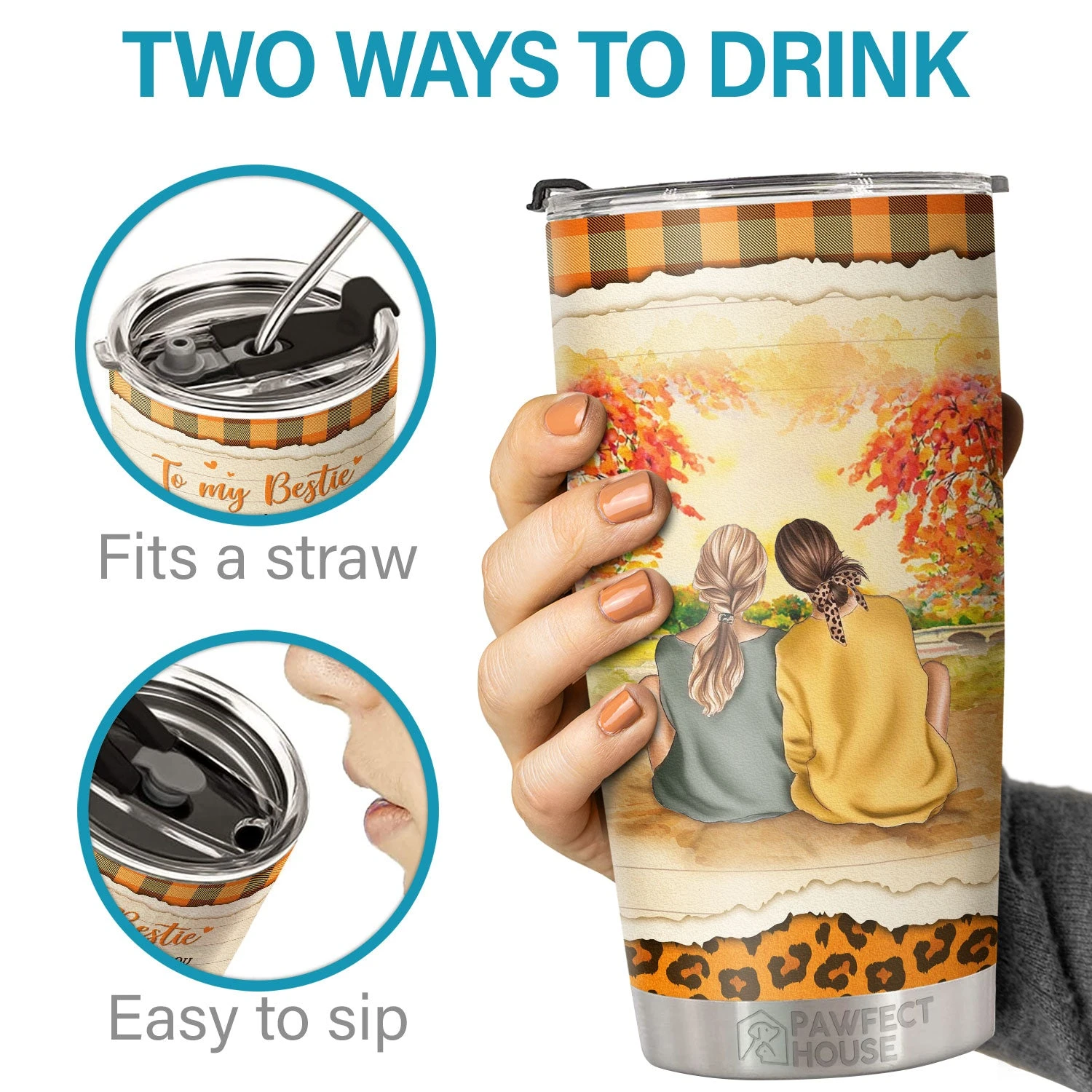 Making Memories With You Is My Favorite Thing To Do - Tumbler - To My Bestie, Gift For Bestie, Best Friend, Sister, Birthday Gift For Bestie And Friend 3 Making Memories With You Is My Favorite Thing To Do - Tumbler - To My Bestie, Gift For Bestie, Best Friend, Sister, Birthday Gift For Bestie And Friend - Image 3