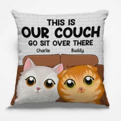 Let's Sit And Relax - Cat Personalized Custom Pillow - Gift For Pet Owners, Pet Lovers